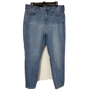 TORRID Premium Stretch Sky High  Jeans Denim Skinny Blue Women's Size‎ 20S Short